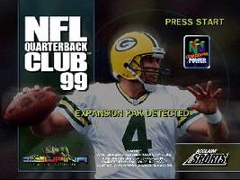 NFL Quarterback Club 99 Title Screen